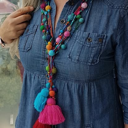 Collares Técnica Ovillitos – Marianerías by Marian