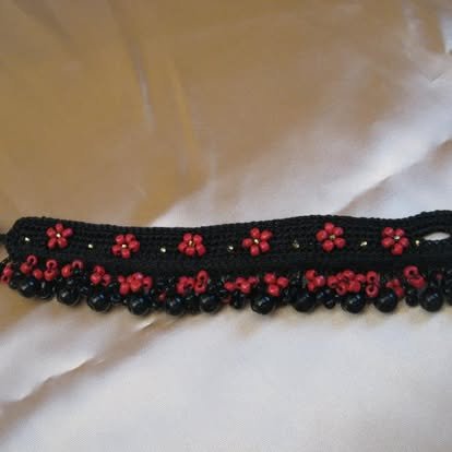 Pulsera Crochet y Mostacillas – Marianerías by Marian